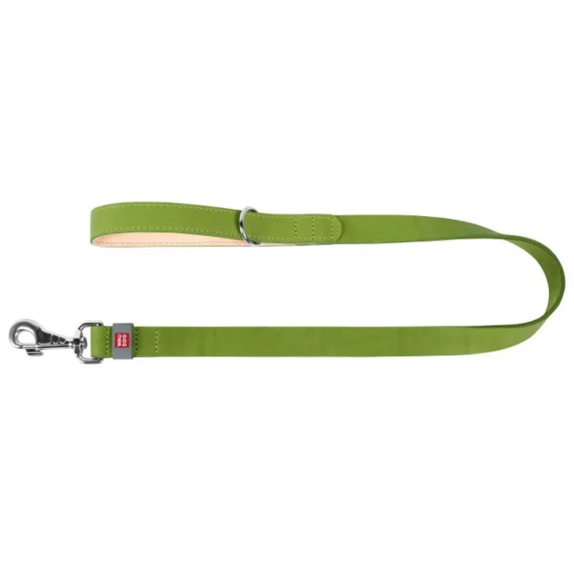 Поводок Waudog Classic для собак 12 мм, 122 см, салатовый