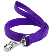 Поводок Waudog Classic для собак 18 мм, 122 см, фиолетовый