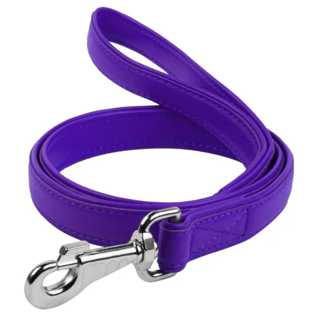 Поводок Waudog Classic для собак 18 мм, 122 см, фиолетовый