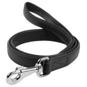 Поводок Waudog Classic для собак 18 мм, 122 см, черный