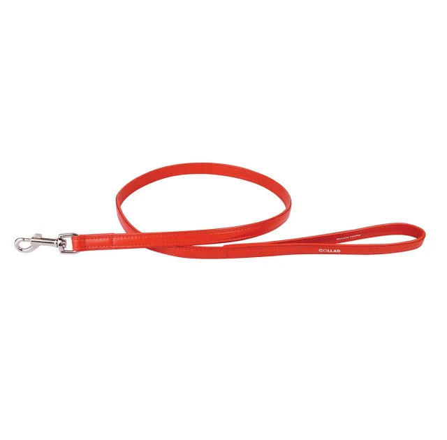 Поводок Waudog Classic для собак 25 мм, 122 см, красный