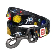 Поводок Waudog Nylon с рисунком Nasa для собак 25 мм, 122 см