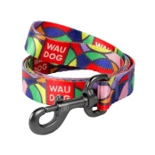 Поводок Waudog Nylon с рисунком Витраж для собак 15 мм, 122 см
