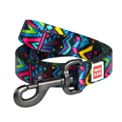 Поводок Waudog Nylon с рисунком Инди для собак 25 мм, 122 см