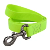 Поводок Waudog Waterproof для собак, водостойкий, 25 мм, 183 cм, салатовый
