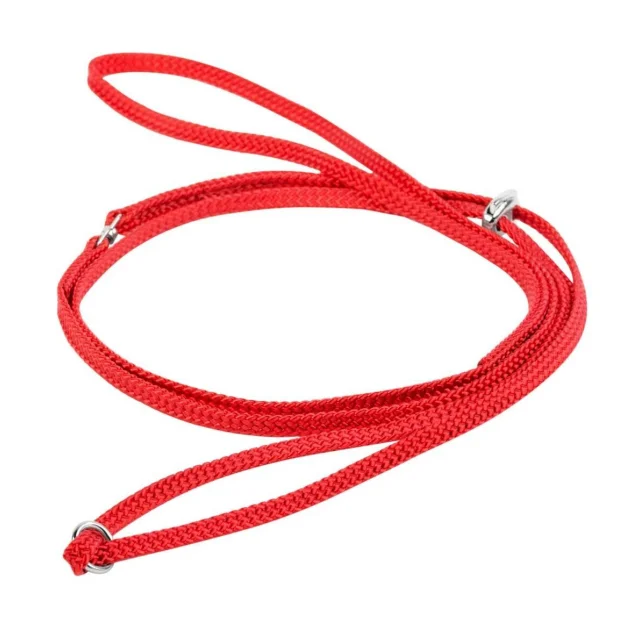 Ринговка Dog Extreme для собак 5 мм, 130 см, красный