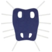 Післяопераційна попона №0 для котів та собак, синя