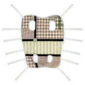 Післяопераційна попона №0 для котів та собак, кольорова