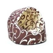 Лежак Теремок Домик Лукошко №1 для собак и кошек, 31×36×30 см