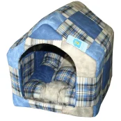 Лежак Теремок Будка №1 для собак и кошек, 30×35×35 см