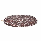 Подстилка Теремок №5 для собак и кошек, овальная, 75×63×3 см