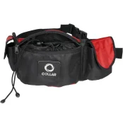 Сумка трёхсекционная Collar Dog Extreme для дрессировки собак, чёрная, 18×12×7 см