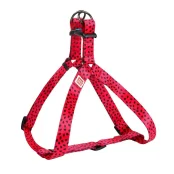 Шлея Waudog Nylon для собак с рисунком Арбуз 25 мм, 60-90 см