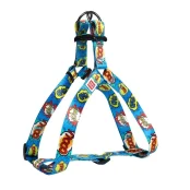 Шлея Waudog Nylon для собак с рисунком Вау 25 мм, 60-90 см