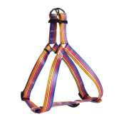 Шлея Waudog Nylon для собак с рисунком Линия 1 15 мм, 40-55 см