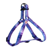 Шлея Waudog Nylon для собак с рисунком Ловец снов 20 мм, 50-80 см