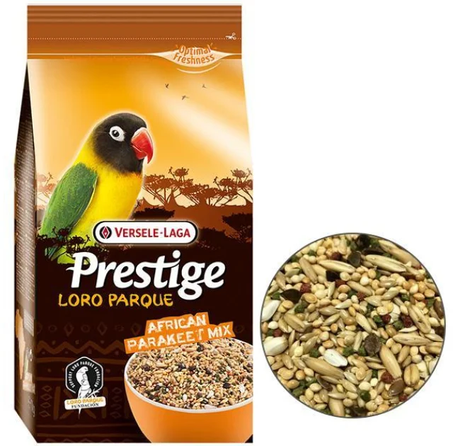 Полнорационный корм Versele-Laga Prestige Loro Parque African Parakeet Mix зерновая смесь для попугае, 20 кг