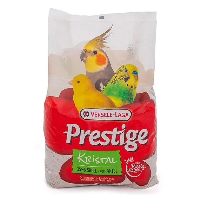Пісок Versele-Laga Prestige Kristal з морських раковин, для птахів, 2 кг