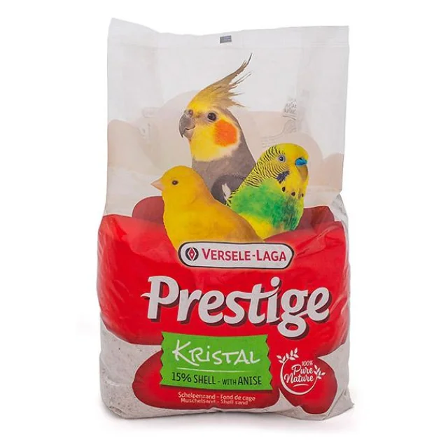 Пісок Versele-Laga Prestige Kristal з морських раковин, для птахів, 5 кг