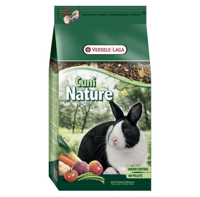 Беззерновой корм Versele-Laga Nature Cuni суперпреміум, для кроликів, 2.5 кг