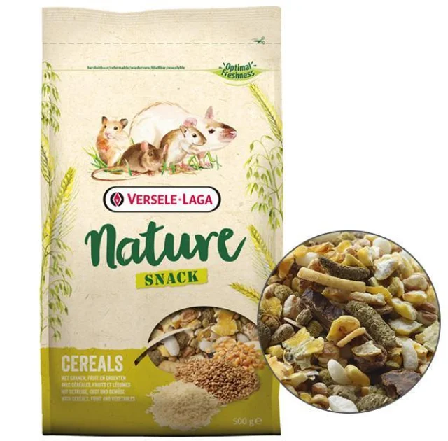 Корм Versele-Laga Nature Snack Cereals додатковий, для гризунів, 500 г