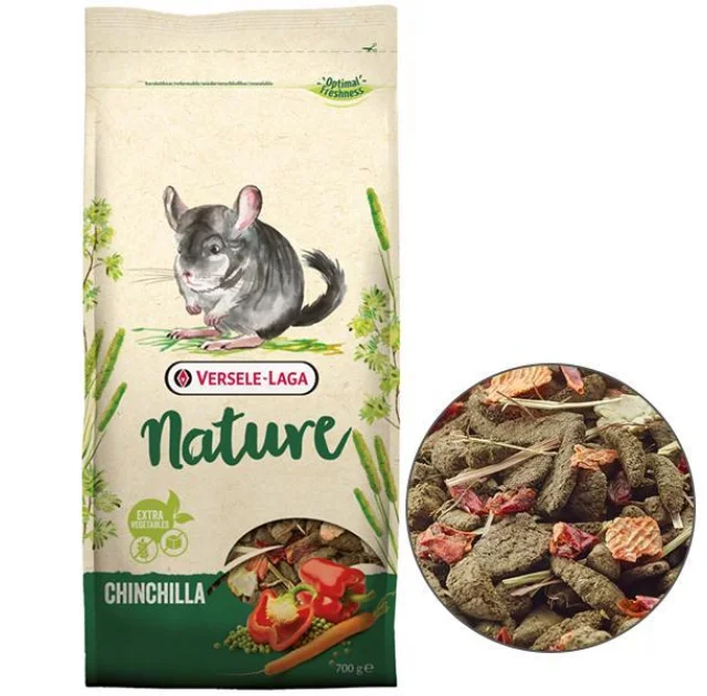Беззерновой корм Versele-Laga Nature Chinchilla суперпреміум, для шиншил, 9 кг