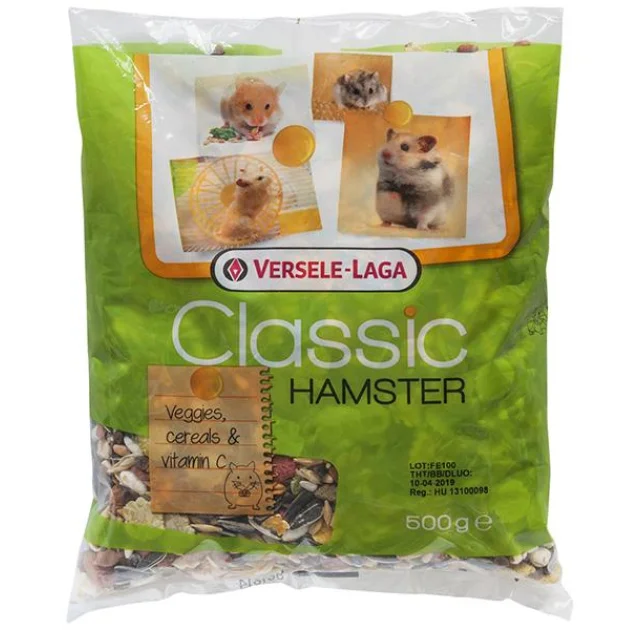 Корм Versele-Laga Classic Hamster для хомяков, 500 г