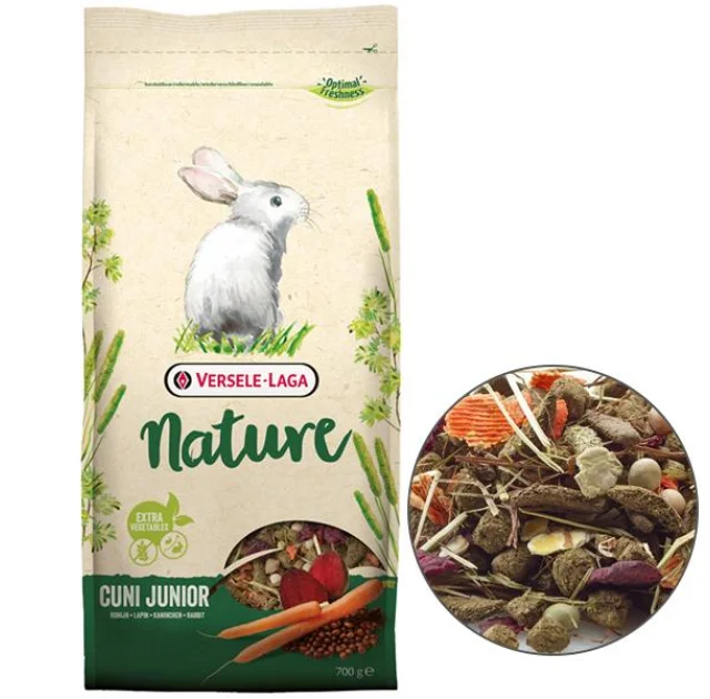 Беззерновой корм Versele-Laga Nature Cuni Junior суперпреміум, для кроленят, 700 г