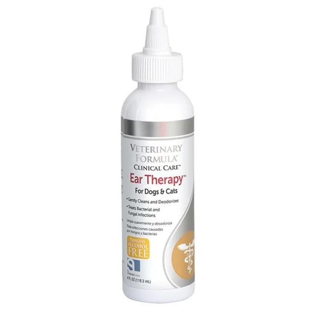 Вушні краплі Veterinary Formula Ear Therapy терапія вух, для собак і котів, 118 мл