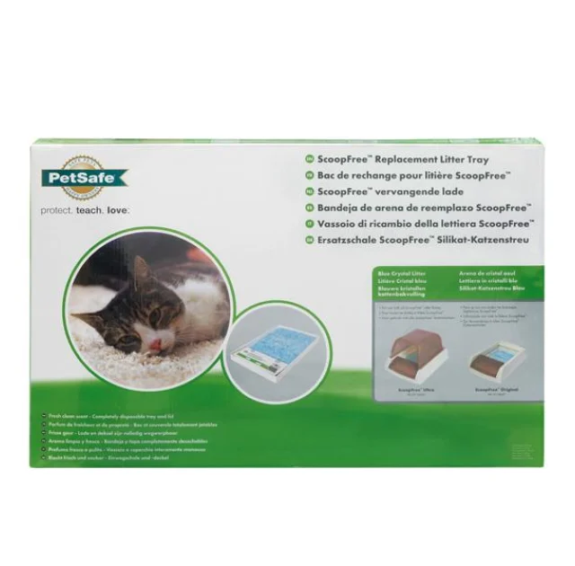 Поддон PetSafe ScoopFree Blue Crystal с наполнителем, для кошачьего туалета
