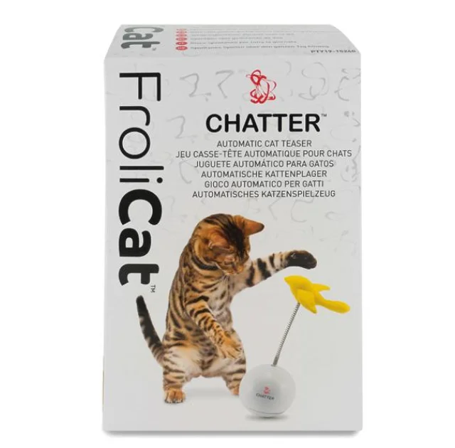 Іграшка-неваляшка PetSafe FroliCat Chatter інтерактивна, для котів, 362 г