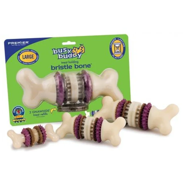 Игрушка Premier Bristle Bone лакомство, для зубов, для собак, XS, для собак до 5 кг