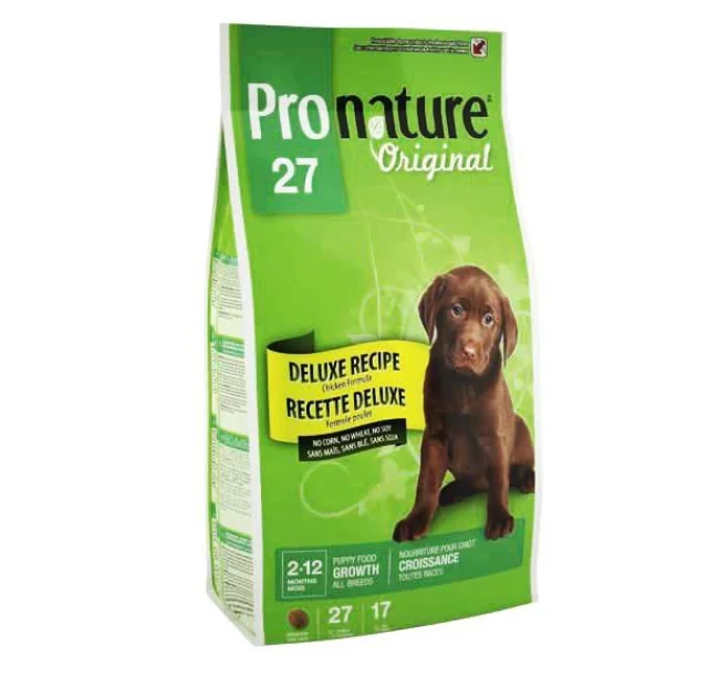 Сухий корм Pronature Original Deluxe Puppy для цуценят без пшениці, кукурудзи, сої, 2.72 кг
