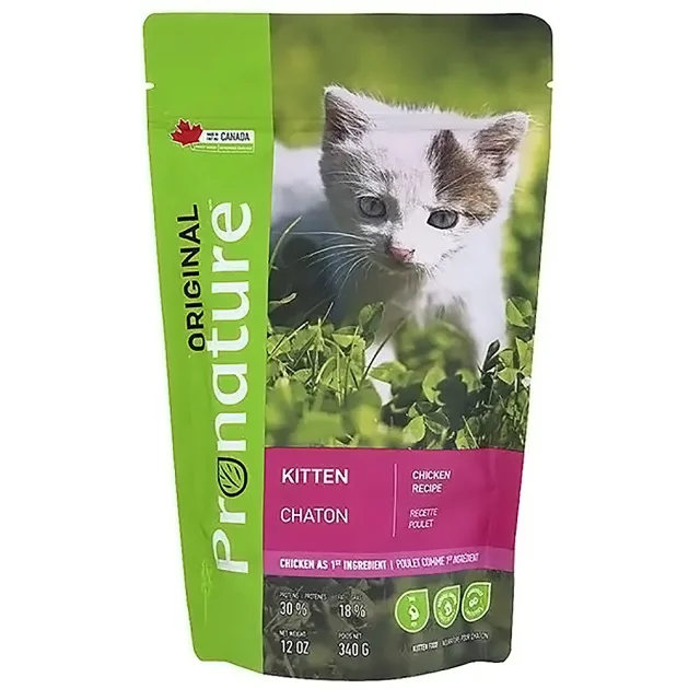 Сухий корм Pronature Original Kitten Chicken з куркою, для кошенят, 340 г