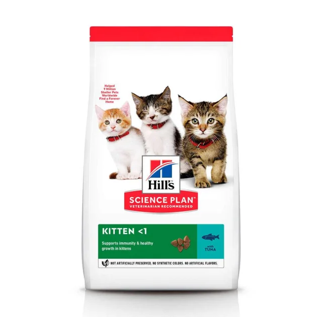 Сухой корм Hill's Science Plan Kitten для котят, с тунцом, 300 г