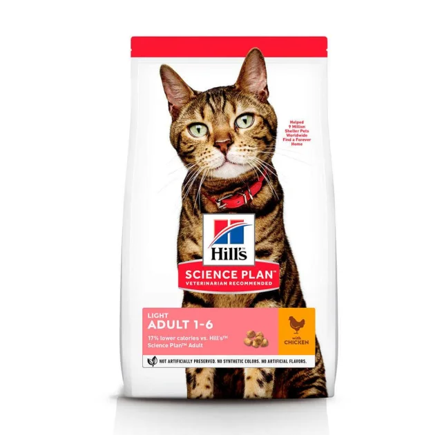 Сухий корм Hill's Science  Plan Adult Light для котів, з куркою, 1.5 кг