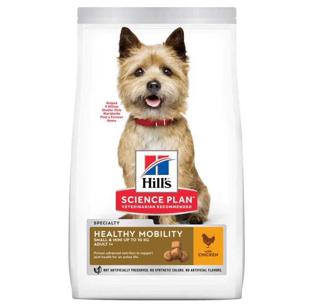 Сухий корм Hill's Science  Plan Adult Healthy Mobility Small & Mini для собак, з куркою, 1.5 кг
