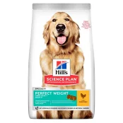 Сухой корм Hill's Science Plan Adult Perfect Weight Large Breed для собак, с курицей, 12 кг