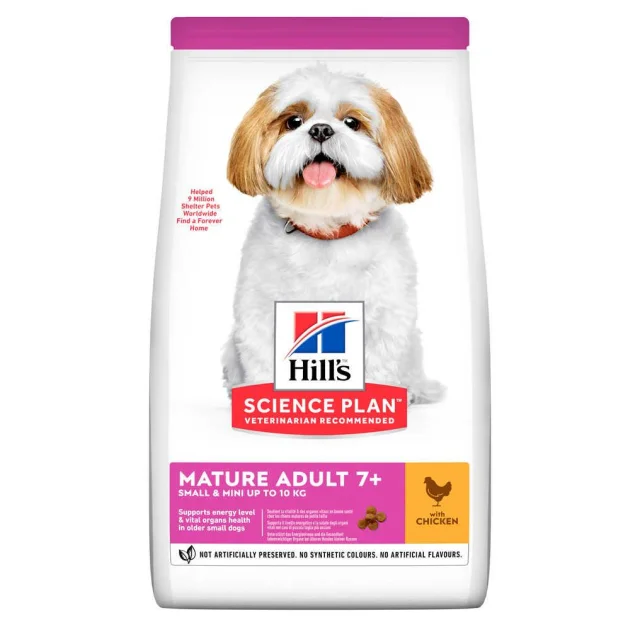 Сухий корм Hill's Science  Plan Mature Adult Small & Mini для собак, з куркою, 6 кг