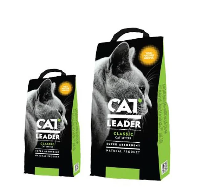 Наповнювач Cat Leader Wild Nature супер-всмоктуючий в котячий туалет, 2 кг