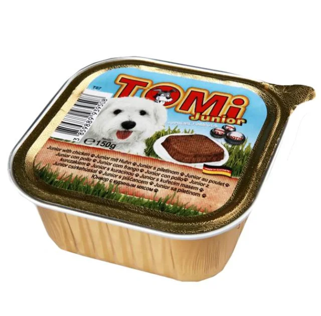 Консерви Tomi junior для цуценят, 150 г