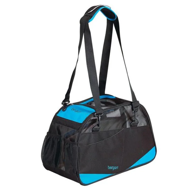 Сумка-переноска Bergan Voyager Comfort Carrier для собак і котів, блакитна, 48×33×25 см