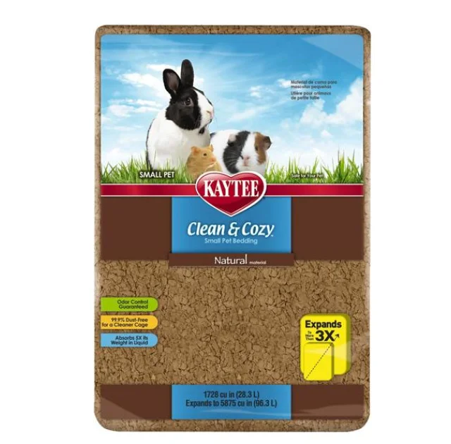 Підстилка Kaytee Clean & Cozy Natural для гризунів, целюлоза, 8.2 л