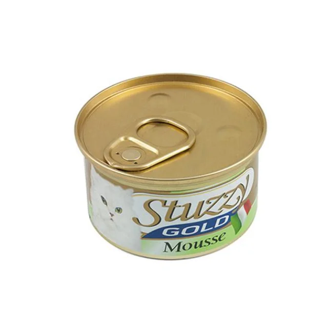 Консервы Stuzzy Gold Cat Veal с телятиной, для кошек, мусс, 85 г