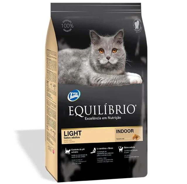 Сухой корм Equilibrio Cat ЛАЙТ суперпремиум, для котов склонных к полноте, 0.5 кг