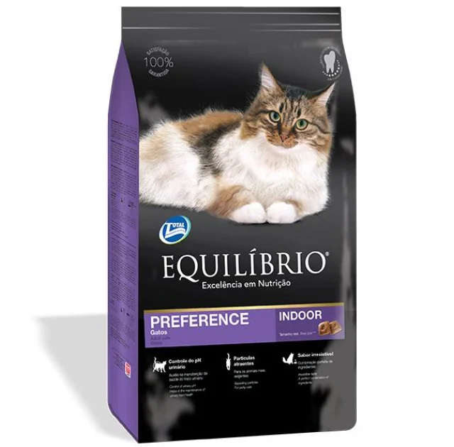 Сухой корм Equilibrio Cat для привередливых котов, суперпремиум, для котов, 0.5 кг