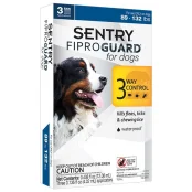 Краплі Fiproguard від бліх, кліщів і вошей для собак 40-60 кг, 4,02 мл, 3 шт, ціна за 1 піпетку