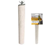 Жердинка Flamingo Perch Calcium для гігієни дзьоба і кігтів птахам, 15.5×2.4-3 см