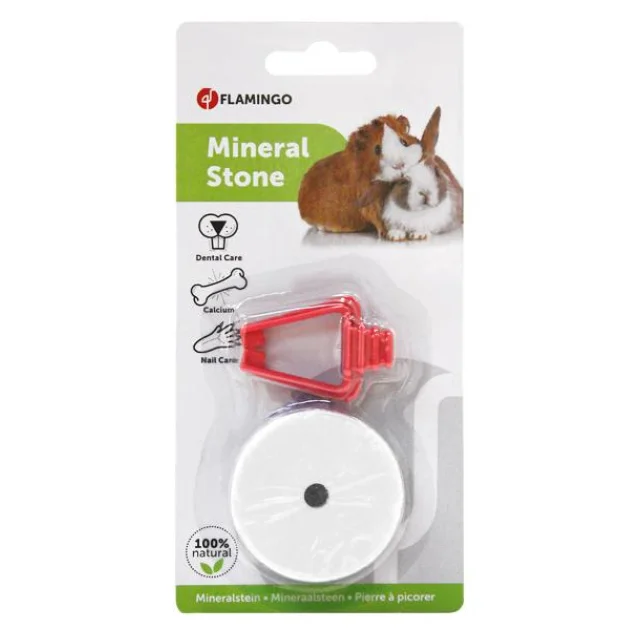 Минеральный камень Flamingo Mineral Lickstone соль, для грызунов