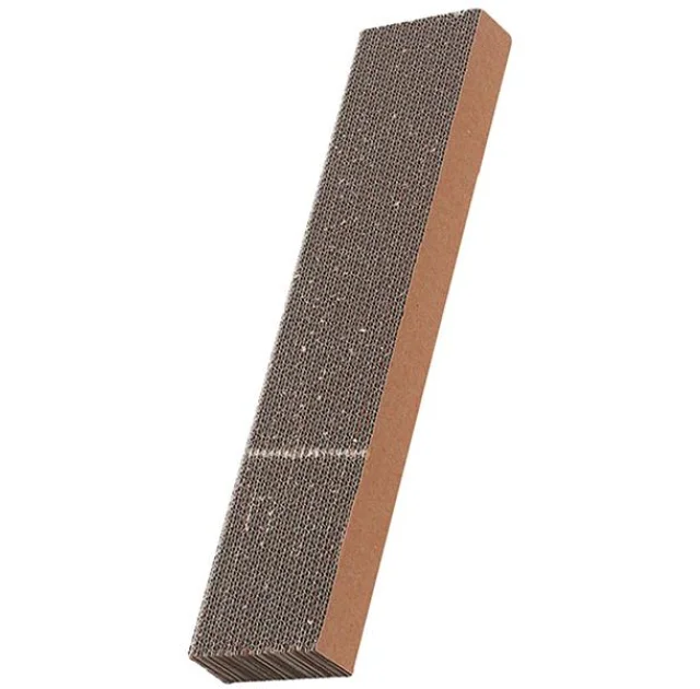 Когтеточка Flamingo Carton Cat Scratcher для кошек, картон, с кошачьей мятой, 47.5×23.5×4 см